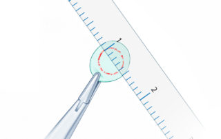 Measure the perforation dimensions. If round, then the diameter is sufficient.