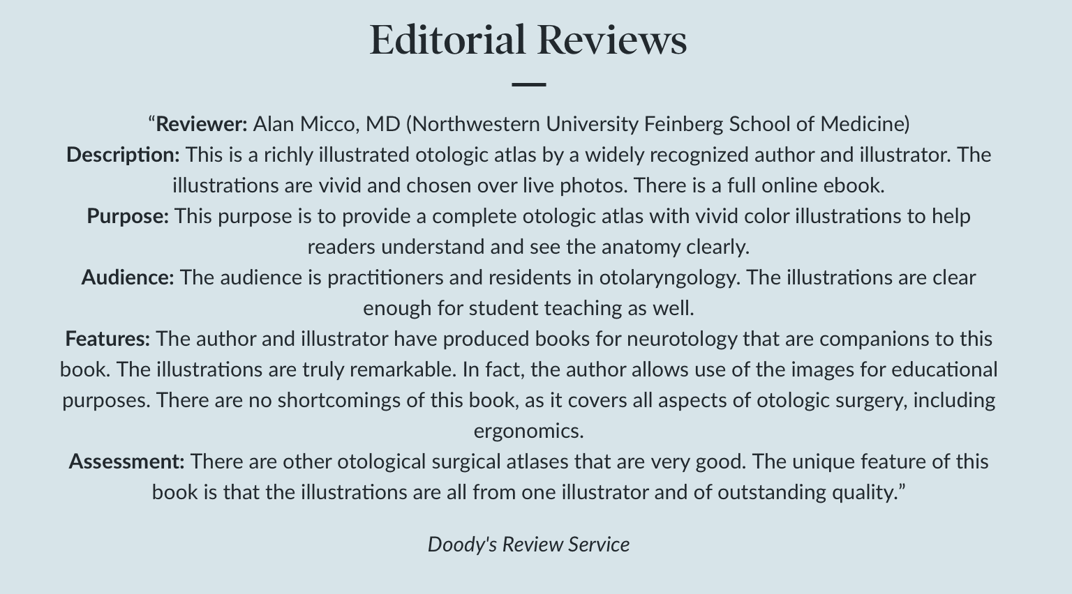 Book Review from Doody's